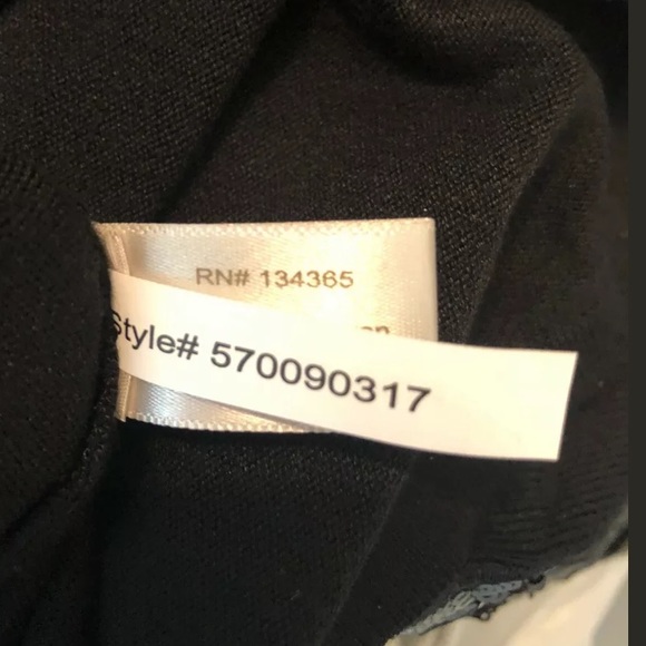 Boston Proper Glamorous Cut Out Sweater Black - Picture 6 of 7